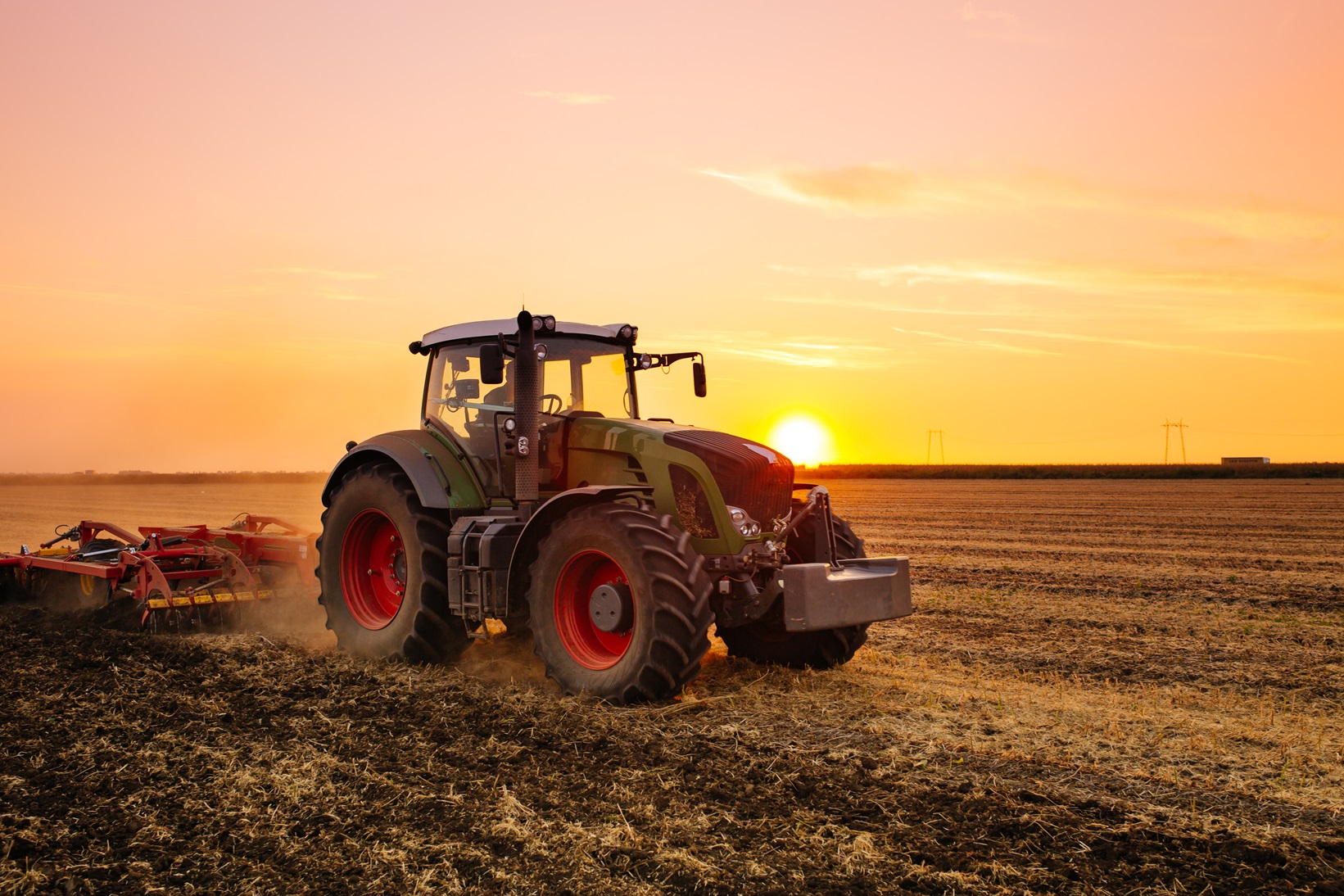 tractors on a finance lease